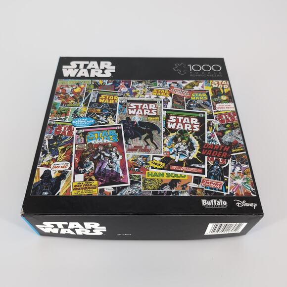 Buffalo Games Disney 1000 Piece Photomosaics Star Wars Scenes Jigsaw Puzzle -GUC - Picture 3 of 11